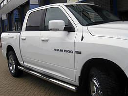 Бічні труби стандартні для Dodge RAM Нержавіюча сталь (2 шт.)