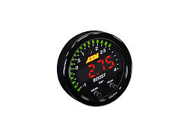 Цифровий прилад тиск турбіни AEM X-Series Boost Pressure Gauge — 30~60psi/-1~4bar