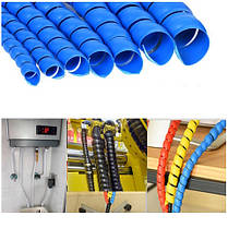 Спіраль монтажна SWB-08 Спіраль чорна (10м), АсКо, (A0150070011), фото 5