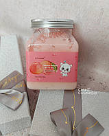 Скраб для тіла з екстрактом кокосу Sersanlove Peach Fresh Bath Salt , 500 ml.