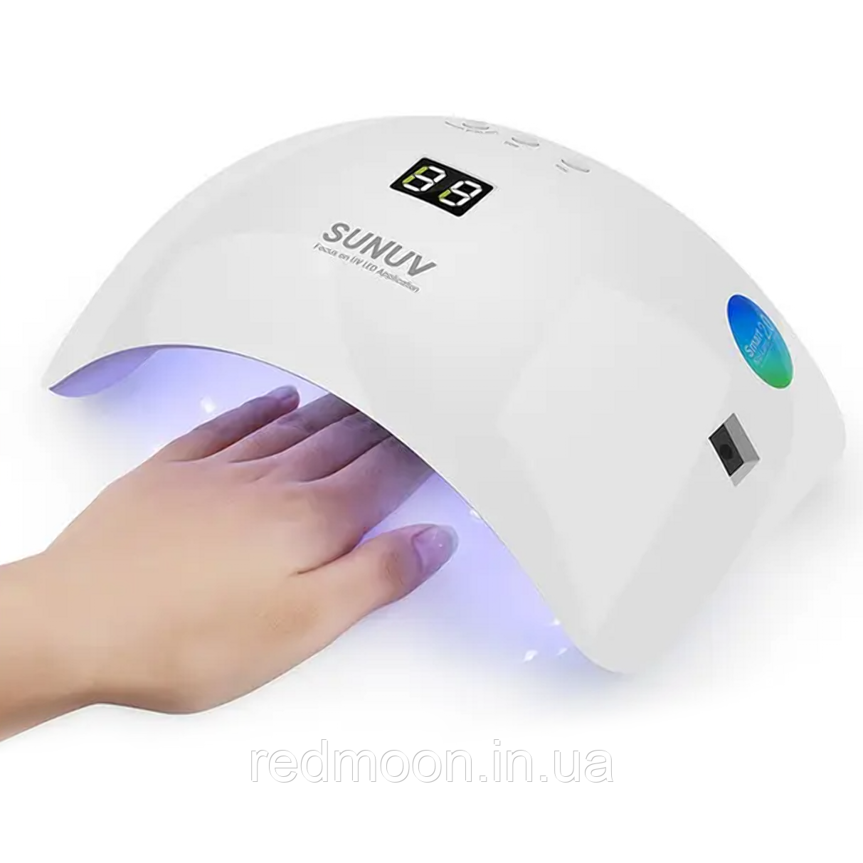 UV+LED Лампа для маникюра Оригінал SUN 8, 48 Вт, Белая / Профессиональная маникюрная лампа для ногтей