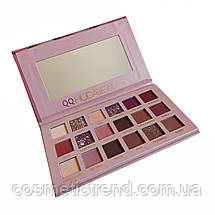 Палетка тіней QQHuda Beauty The New Nude Eyeshadow Palette (18 кольорів) Новинка!, фото 2