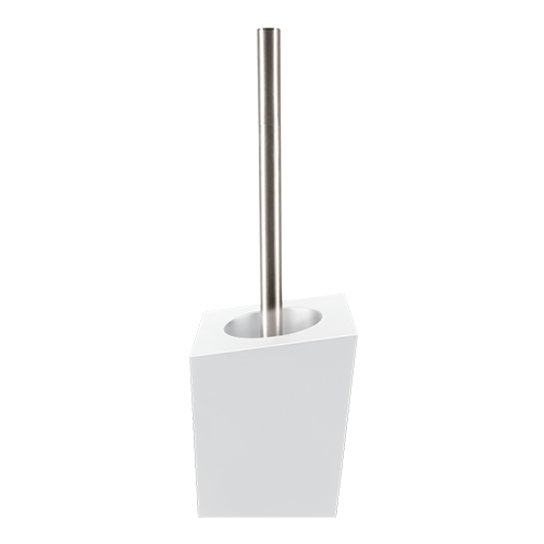 Щітка д/унітазу polyresin YOSHI біла_10.19818, фото 1