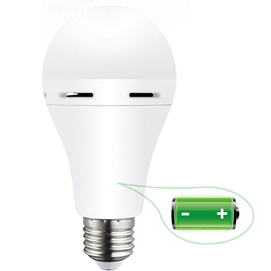 Ліхтарик-лампа на акумуляторі Е27 LED SL-EBL-802 АС7W DC3W 6400К