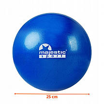 М'яч для пілатесу, йоги, реабілітації Majestic Sport MiniGYMball 20-25 см 34754 Poland, фото 2