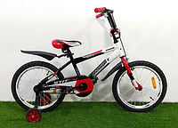 Детский двухколесный велосипед 14 дюймов Azimut Stitch А красный