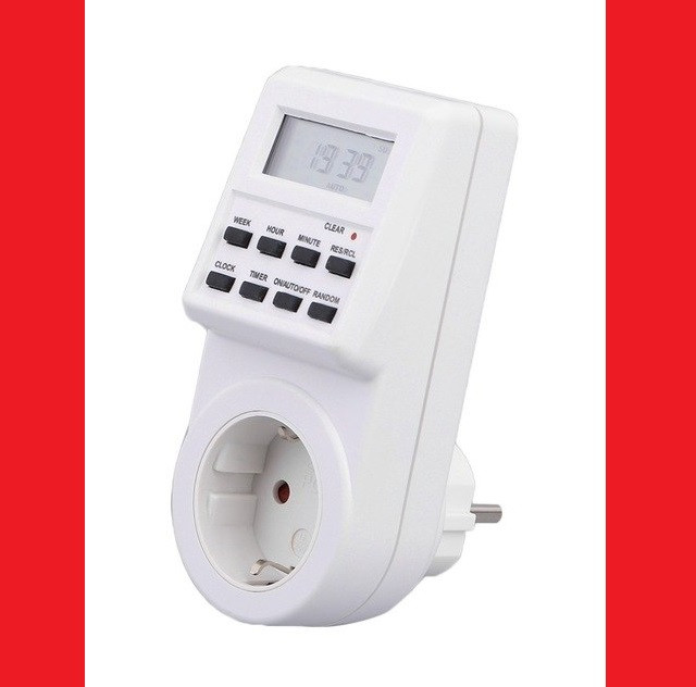 Programmer timer digital Розетка таймер, тижневий програматор, фото 1