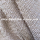 Твід костюмна (брючна) тканина щільна Бежевий класичний, фото 3