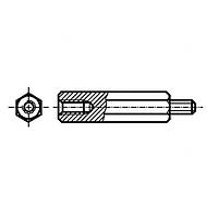 Стойка дистанцирующая (B3X5/BN3318-Bossard)