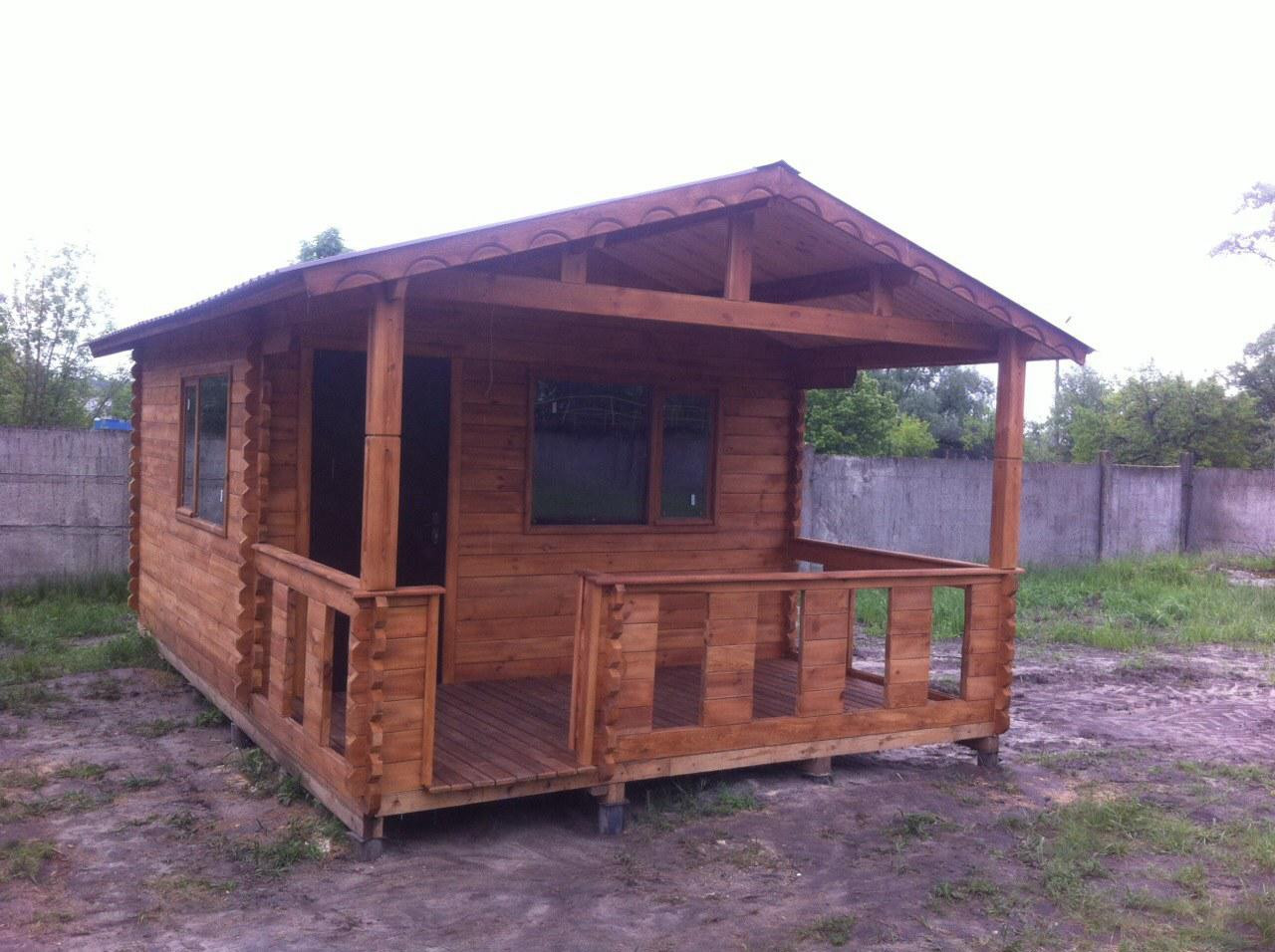 Дом из термомодифицированного бруса 24 м2 Thermo Wooden House 001. Кредитование строительства деревянных домов - фото 4 - id-p11572350