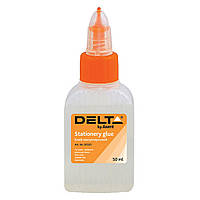 Новинка Клей Delta by Axent Stationery glue, polymer, 50 мл, cap dispenser (D7221) !