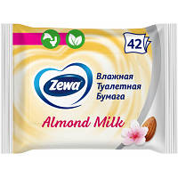 Новинка Туалетная бумага Zewa Almond Milk 42 шт (7322540796179) !