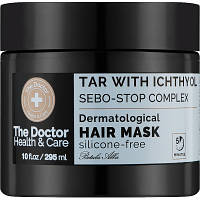 Новинка Маска для волос The Doctor Health & Care Tar With Ichthyol + Sebo-Stop Complex 295 мл (8588006042559)