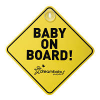 Новинка Аксессуар для автокресла DreamBaby BABY ON BOARD знак (F211) !