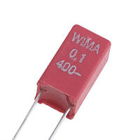 Конденсатор пленочный 100nF 200VAC 400VDC 5mm ±10% (MKS2-100N/400-R) MKS2G031001K00KO00