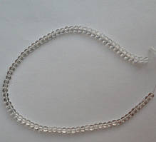 Бусина Куля колір прозорий 4 мм