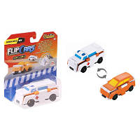 Новинка Машина Flip Cars 2 в 1 Скорая помощь и Внедорожник (EU463875-06) !