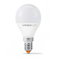 Новинка Лампочка Videx LED G45e 7W E14 3000K 220V (VL-G45e-07143) !