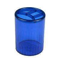 Новинка Подставка для ручек Delta by Axent Stationery glass-stand, 4 compartments, blue (D4009-02) !