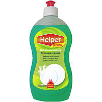 Новинка Средство для ручного мытья посуды Helper Зеленый лимон 495 мл (4823019010534) !