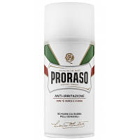 Новинка Пена для бритья Proraso с экстрактом Зеленого чая для чувствительной кожи 300 мл (8004395001941) !