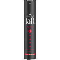 Новинка Лак для волос Taft Power Кофеин Фиксация 5 250 мл (4015001003505/4015000510790) !