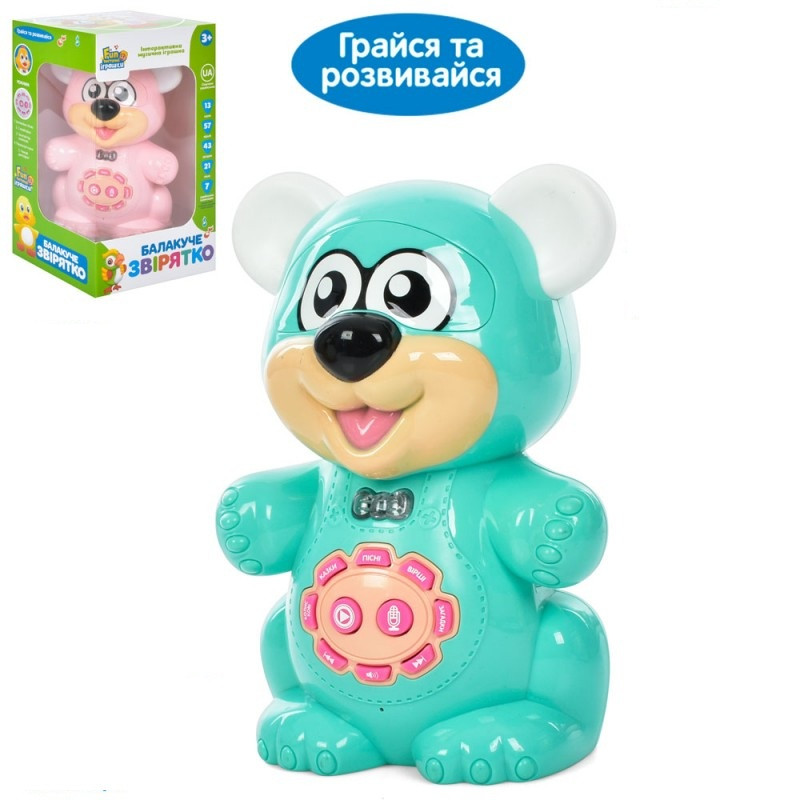 Аудіо-казки Limo Toy Ведмедик FT-0043-AB ID 4544290