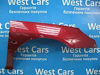 Крило переднє праве червоне Peugeot 407 з 2004 по2011