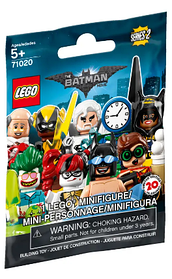 Конструктор LEGO Minifigures Мініфігурки The Batman Movie 2 серія 8 деталей (71020)