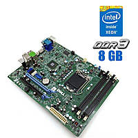 Комплект: Новая материнская плата Dell Optiplex 7010 SFF + Intel Xeon E3-1245 (4 (8) ядера по 3.3 - 3.7 GHz)