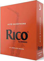 Тростини для альт саксофона D'Addario Rico - Alto Sax #1.5 - 10 Pack