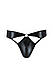 Чоловічі стринги Passion 033 THONG PAUL L/XL Black, під латекс  18+, фото 4