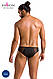Чоловічі сліпи на блискавці Passion 042 SLIP TIMMY L/XL Black, екошкіра, сітка  18+, фото 7