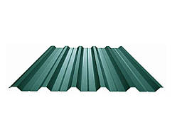 Профнастил для даху зелений RALL 6005 ПК 35 (2,7м*1,1м) ТМ ІНДАСТРІ