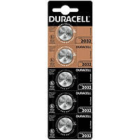 Батарейка Duracell Lithium CR2032 (DL2032) 3V 5 шт./паковання