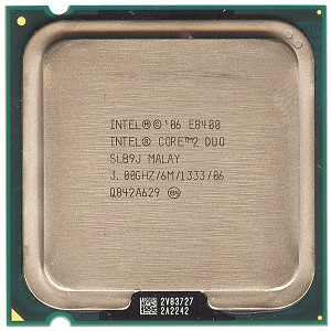 Процесор Intel Core 2 Duo e8400 s775 6M Cache, 3.00 GHz