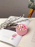 Набір соєвих міні-саше (30шт) з ароматом в гіпсовом кашпо ручної роботи