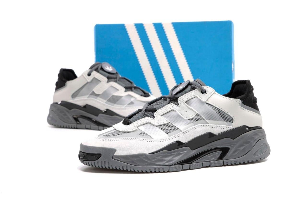 Жіночі сірі Кросівки Adidas Niteball