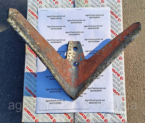 Купить ЛАПА КУЛЬТИВАТОРА СТРЕЛЬЧАТАЯ 330 ММ, СТАЛЬ 45, цена 160 грн ...