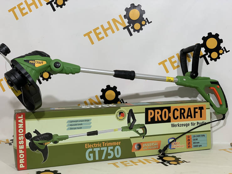 Тример електричний Procraft GT-750, фото 1