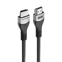 Кабель Promate PrimeLink8K-300 HDMI to HDMI 2.1 UHD HDR 3 м Grey (primelink8k-300.grey)