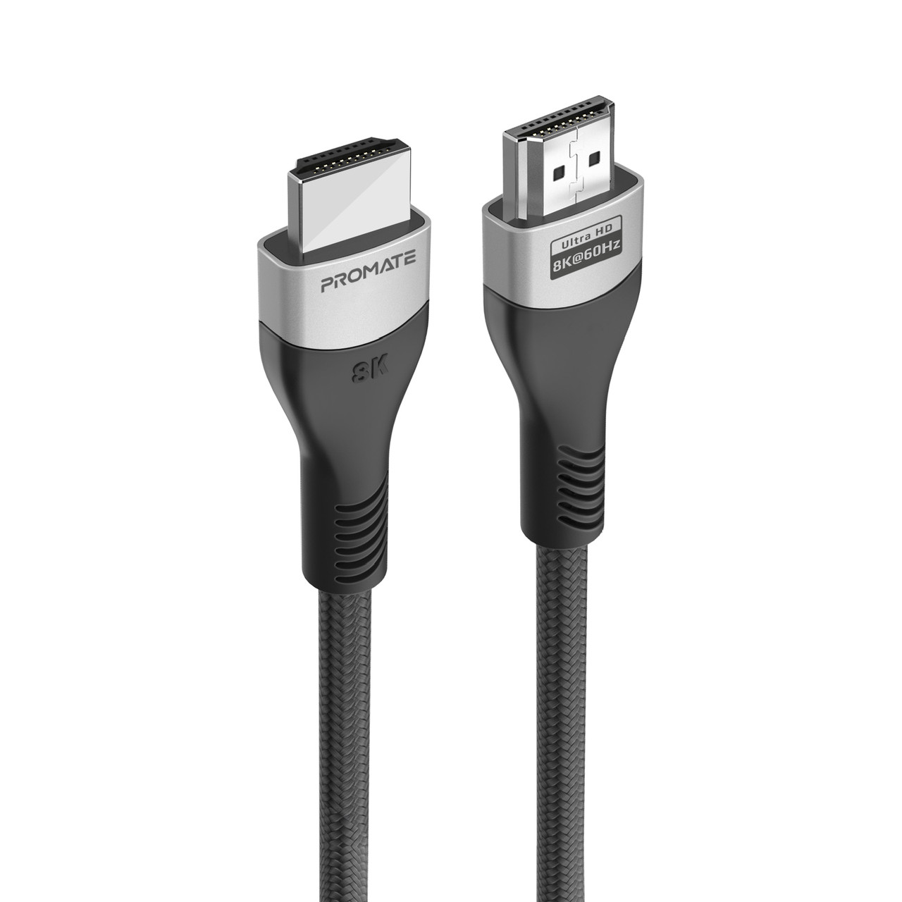 Кабель Promate PrimeLink8K-500 HDMI to HDMI 2.1 UHD HDR 5 м Grey (primelink8k-500.grey)