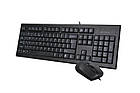 Комплект (клавиатура, мышка) A4Tech KR-8572S Black, фото 3