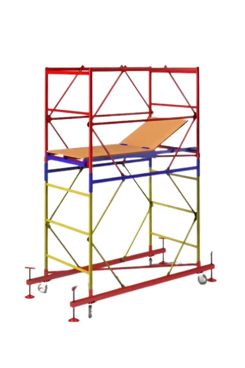 Будівельна вишка тура 0.8х1.6, 1+1 комплект, Н=3.8м, фото 1