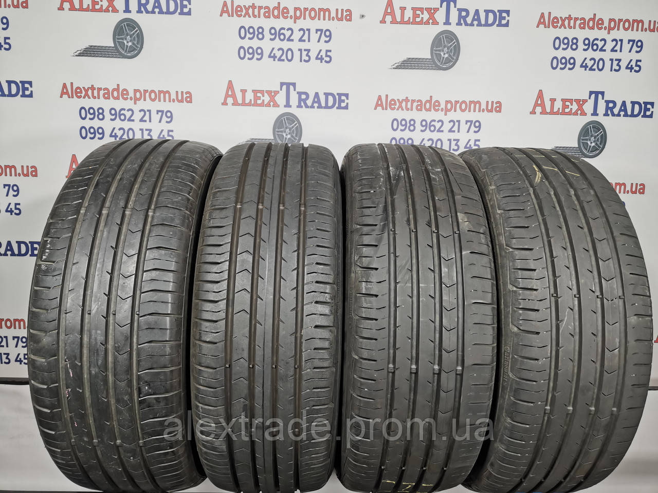 R16 205 55 Continental PremiumContact 5 БУ летние шины 4 шт