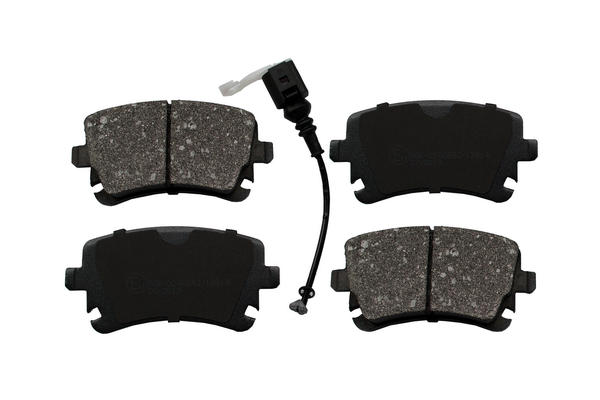 Гальмівні колодки задні (LUCAS, з датчиком) VW T5 03- 71722 ASAM, фото 1