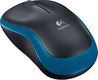 Миша Logitech M185 Black/Blue (910-002239)