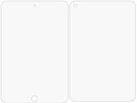 Защитная пленка iPad mini/iPad mini 2 Retina/iPad mini 3 Retina прозрачная плотная на заднюю панель