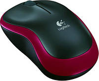 Миша Logitech M185 Black/Red (910-002240)