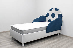 Односпальне м'яке ліжко "Болл " 90*190 см від Шик Галичина (різні розміри)